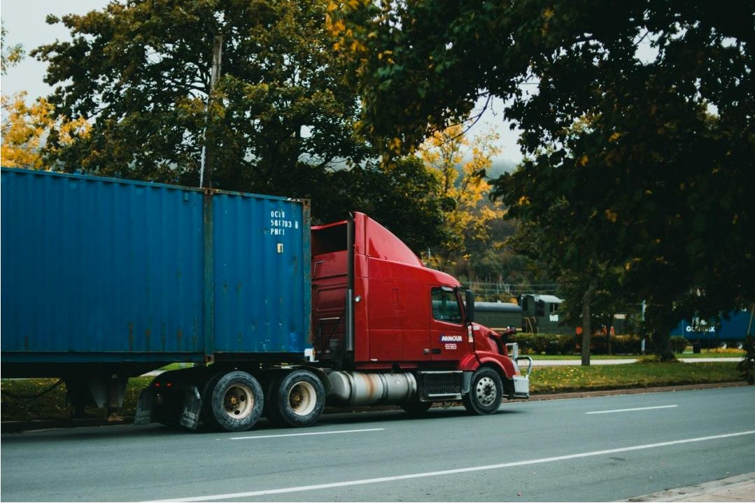 Loaded pallets for air freight